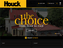 Tablet Screenshot of houcks.com